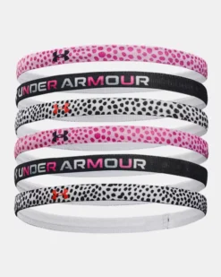 Girls' UA Graphic Headbands - 6 Pack
