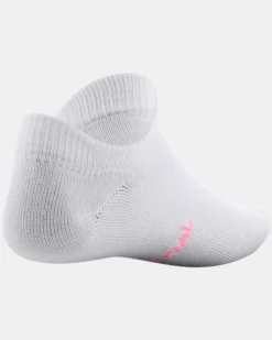 Girls' UA Essential No Show – 6-Pack -Sportswear Store 1332984 647 DL25