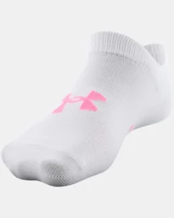 Girls' UA Essential No Show – 6-Pack -Sportswear Store 1332984 647 F25