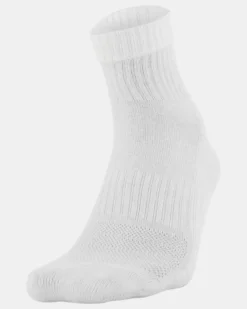 Youth UA Training Cotton Quarter – 6-Pack Socks -Sportswear Store 1346788 100 F34