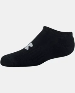Youth UA Training Cotton No Show Socks 6-Pack -Sportswear Store 1348623 001 S