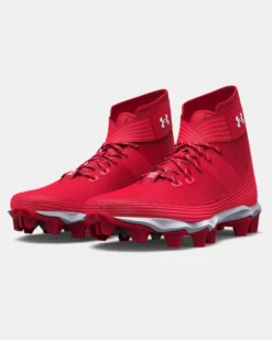 Boys' UA Highlight Franchise Jr. Football Cleats -Sportswear Store 3023724 600 DETAIL1