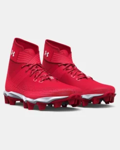 Boys' UA Highlight Franchise Jr. Football Cleats -Sportswear Store 3023724 600 PAIR