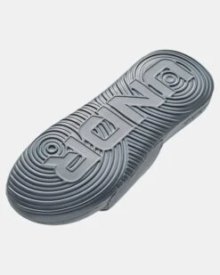 Boys' UA Ansa Fixed Slides -Sportswear Store 3023789 107 SOLE