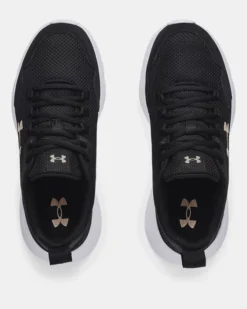 Girls' Grade School UA Essential Sportstyle Shoes -Sportswear Store 3023883 003 TOE