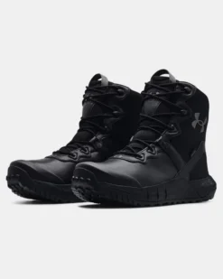Men's UA Micro G Valsetz Leather Waterproof Tactical Boots -Sportswear Store 3024266 001 PAIR