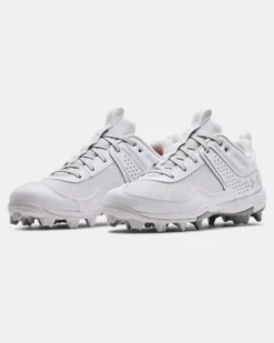 Women's UA Glyde RM Softball Cleats 8 Women's UA Glyde RM Softball Cleats -Sportswear Store 3024330 100 PAIR