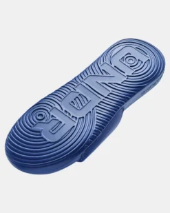 Men's UA Ansa Graphic Logo Slides -Sportswear Store 3024435 403 SOLE