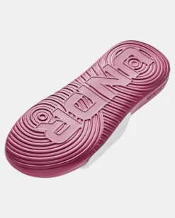 Women's UA Ansa Graphic Slides -Sportswear Store 3024437 107 SOLE