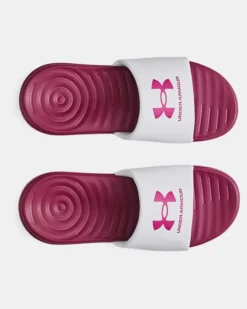Women's UA Ansa Graphic Slides -Sportswear Store 3024437 107 TOE