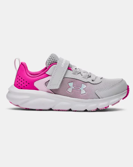 Girls' Pre-School UA Assert 9 AC Running Shoes 1 Girls' Pre-School UA Assert 9 AC Running Shoes