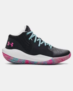 Grade School UA Jet '21 Basketball Shoes
