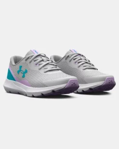 Girls' Grade School UA Surge 3 Running Shoes -Sportswear Store 3025013 104 PAIR