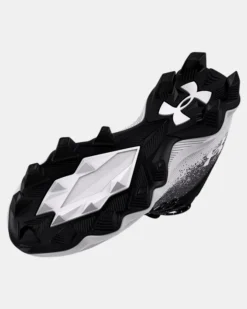 Boys' UA Spotlight Franchise RM 2.0 Jr. Wide Football Cleats -Sportswear Store 3025088 001 SOLE