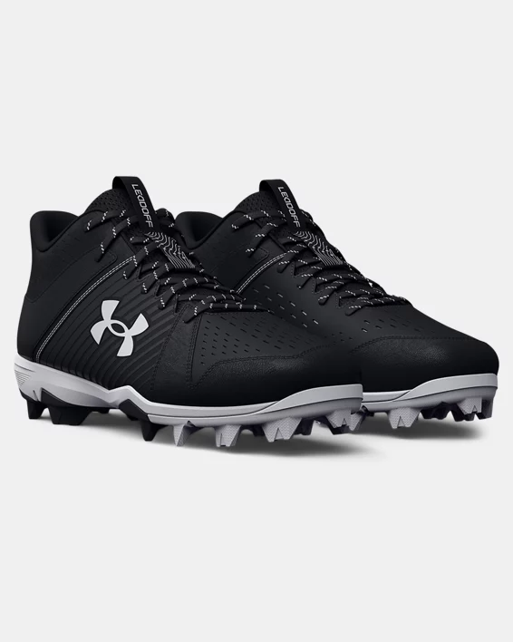 Men's UA Leadoff Mid RM Baseball Cleats 4 Men's UA Leadoff Mid RM Baseball Cleats - Image 4