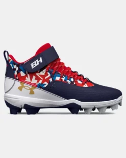 Boys' UA Harper 7 Mid USA RM Jr. Baseball Cleats
