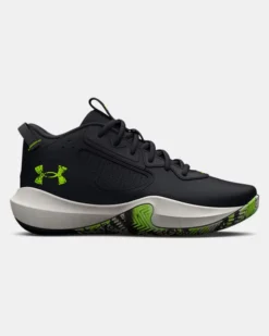 Grade School UA Lockdown 6 Basketball Shoes