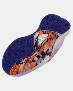 Pre-School UA Lockdown 6 Basketball Shoes -Sportswear Store 3025618 500 SOLE