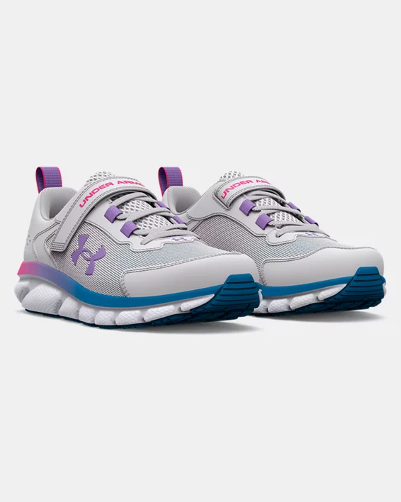 Girls' Pre-School UA Assert 9 Wide AC Running Shoes 4 Girls' Pre-School UA Assert 9 Wide AC Running Shoes - Image 4