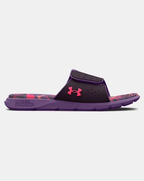 Women's UA Ignite Pro Graphic Footbed Slides 1 Women's UA Ignite Pro Graphic Footbed Slides