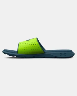 Boys' UA Ignite Pro Slides -Sportswear Store 3026036 301 A