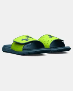 Boys' UA Ignite Pro Slides -Sportswear Store 3026036 301 PAIR