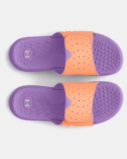 Girls' UA Ignite Pro Slides -Sportswear Store 3026039 800 TOE