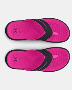 Girls' UA Ignite Pro Marbella Slides -Sportswear Store 3026042 002 TOE
