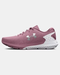 Women's UA Charged Rogue 3 Knit Running Shoes -Sportswear Store 3026147 600 DETAIL4