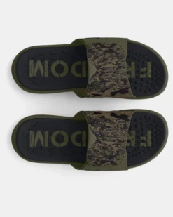 Women's UA Ignite Pro Freedom Slides -Sportswear Store 3026153 300 TOE