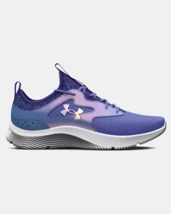 Girls' Grade School UA Infinity 2.0 Printed Running Shoes