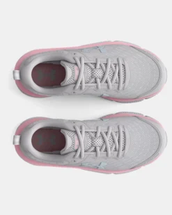 Girls' Grade School UA Assert 10 Wide Running Shoes -Sportswear Store 3026192 100 TOE