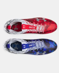 Men's UA Blur Smoke 2.0 MC LE USA Football Cleats -Sportswear Store 3026341 100 TOE