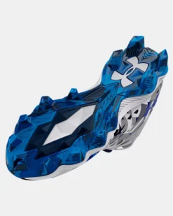 Boys' UA Spotlight Franchise 3 RM USA Jr. Football Cleats -Sportswear Store 3026346 100 SOLE
