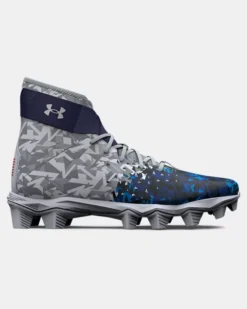 Boys' UA Highlight RM LE USA Jr. Football Cleats