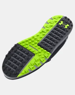 Men's UA Charged Draw 2 Spikeless Golf Shoes -Sportswear Store 3026399 001 SOLE