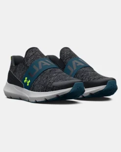 Boys' Grade School UA Surge 3 Slip Running Shoes -Sportswear Store 3026528 002 PAIR