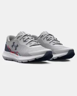 Boys' Grade School UA Surge 3 Printed Running Shoes -Sportswear Store 3026689 101 PAIR