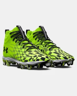 Boys' UA Spotlight Franchise 3 RM AA Jr. Football Cleats -Sportswear Store 3026978 300 PAIR