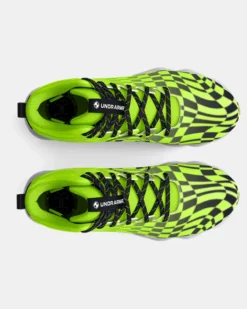 Boys' UA Spotlight Franchise 3 RM AA Jr. Football Cleats -Sportswear Store 3026978 300 TOE