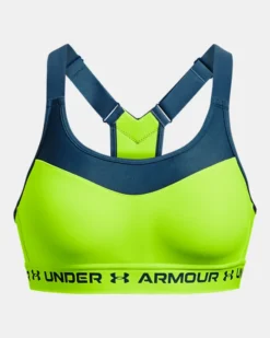 Women's Armour High Crossback Sports Bra -Sportswear Store PS1355109 369 HF