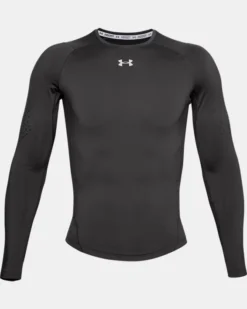 Men's UA Fitted Grippy Long Sleeve 10 Men's UA Fitted Grippy Long Sleeve -Sportswear Store PS1356494 010 HF