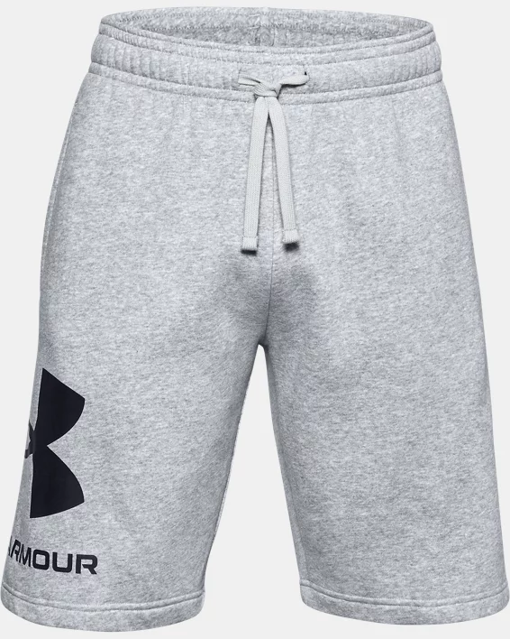 Men's UA Rival Fleece Big Logo Shorts 5 Men's UA Rival Fleece Big Logo Shorts - Image 5