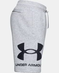 Men's UA Rival Fleece Big Logo Shorts 13 Men's UA Rival Fleece Big Logo Shorts -Sportswear Store PS1357118 011 HS