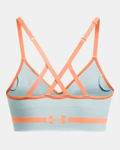 Women's UA Seamless Low Long Sports Bra 23 Women's UA Seamless Low Long Sports Bra -Sportswear Store PS1357719 469 HB