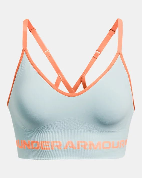 Women's UA Seamless Low Long Sports Bra 11 Women's UA Seamless Low Long Sports Bra - Image 11