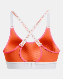 Women's UA Infinity Mid Run Sports Bra -Sportswear Store PS1361032 100 HB