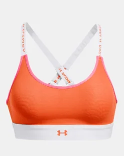 Women's UA Infinity Mid Run Sports Bra -Sportswear Store PS1361032 100 HF