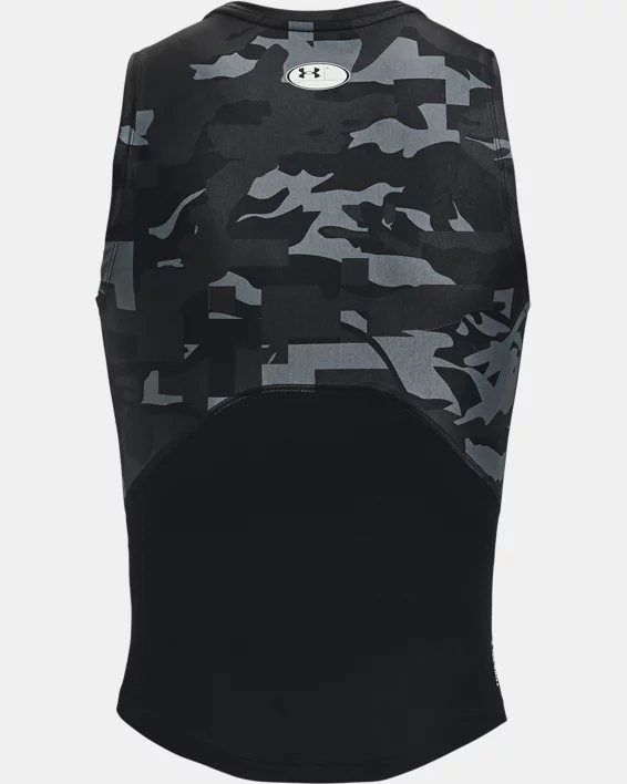 Men's UA Iso-Chill Compression Printed Tank 7 Men's UA Iso-Chill Compression Printed Tank - Image 7