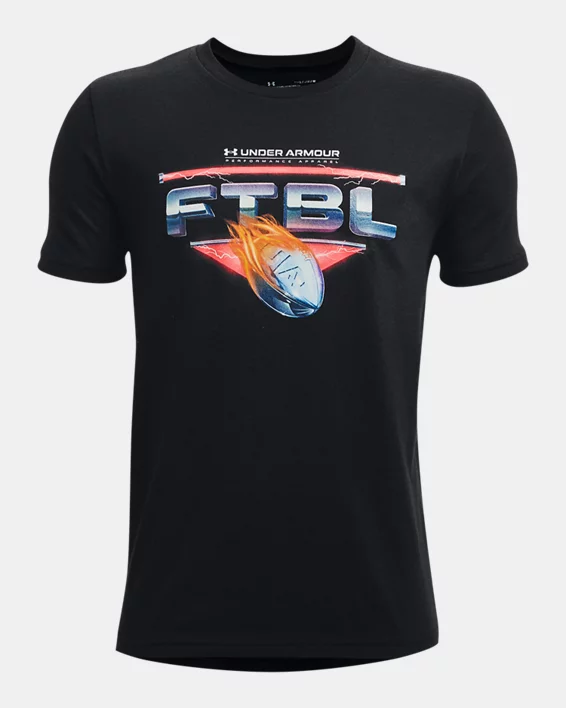 Boys' UA Football Chrome Short Sleeve 1 Boys' UA Football Chrome Short Sleeve